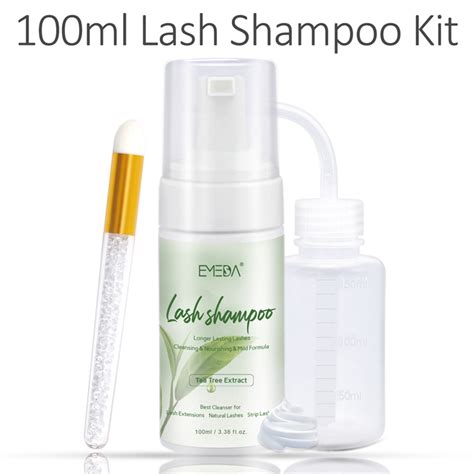 Private Label Eyelash Shampoo With Uk Us Wk Emeda Eyelash