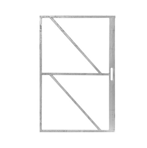 Ijzeren Deurframe Tuindeur Op Maat Stalen Frames Schutting Deur