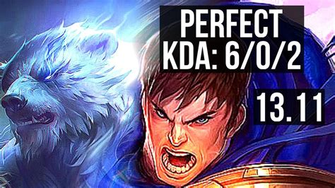 Voli Vs Garen Top 6 0 2 500 Games Dominating Euw Master 13