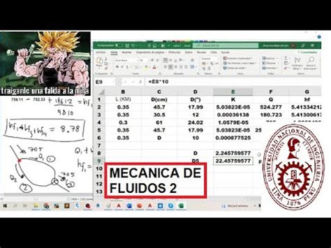 MECANICA DE FLUIDOS 2 Diseño de tuberías Ejercicio entre dos