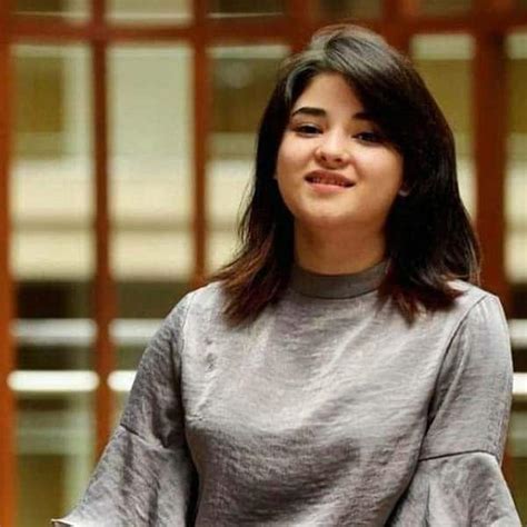 Dangal Fame Zaira Wasim Shares First Picture In Two Years After