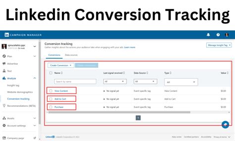 Setup Linkedin Insight Tag With Conversion Tracking Via Gtm By