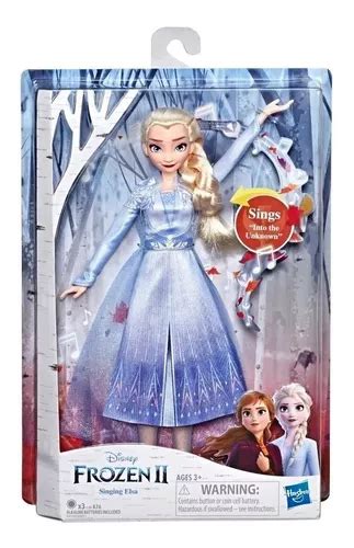 Mu Eca Frozen Hasbro Cantante Articulada Elsa En Venta En Capital