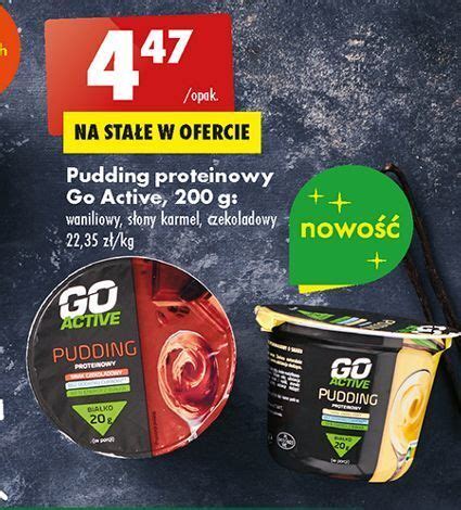 Promocja Pudding Proteinowy Czekoladowy Go Active W Biedronka