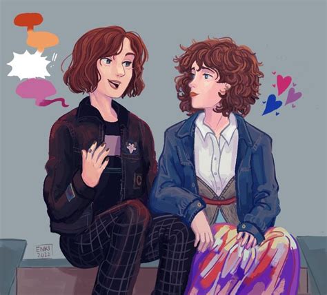 Ronance Nancy × Robin Nancy Stranger Things Stranger Things Art