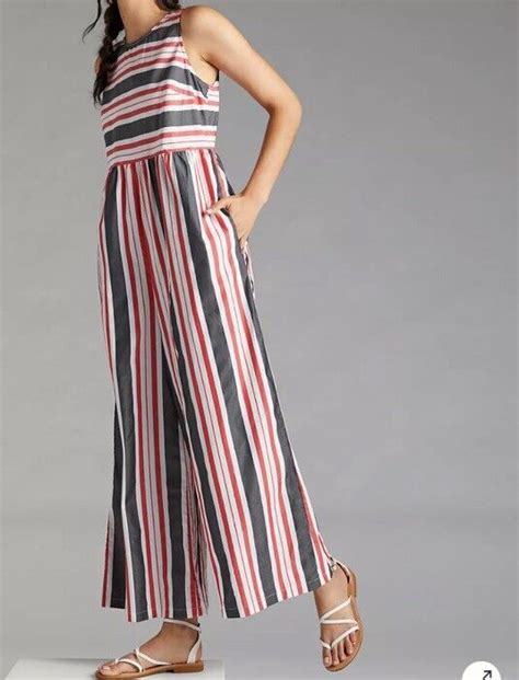 Maeve By Anthropologie Stripe Red And White Size S W Gem