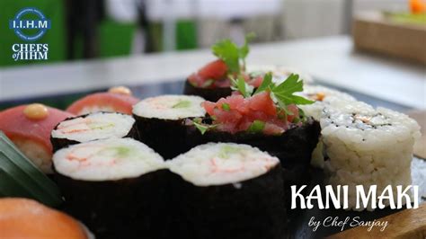 How To Make Kani Maki Sushi A Quick And Easy Tutorial Sushi