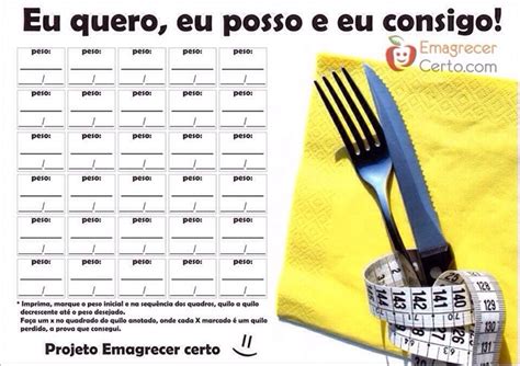 Como Planejar O Seu Emagrecimento Emagrecer Certo® Receitas Saudáveis