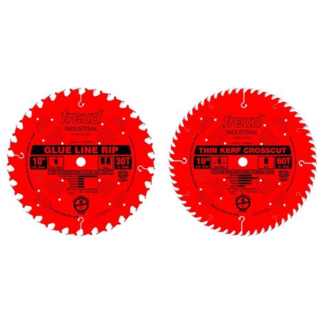 Freud Lm74r010 10 Industrial Glue Line Ripping Blade And Lu88r010 10