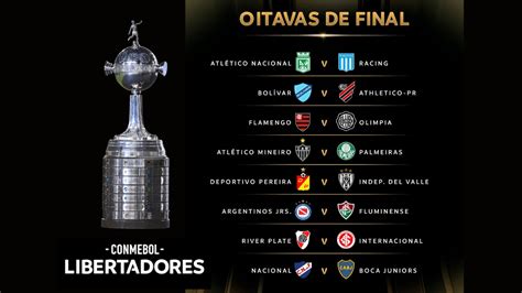 Definidos Os Confrontos Das Oitavas De Final Da Libertadores Palmeiras