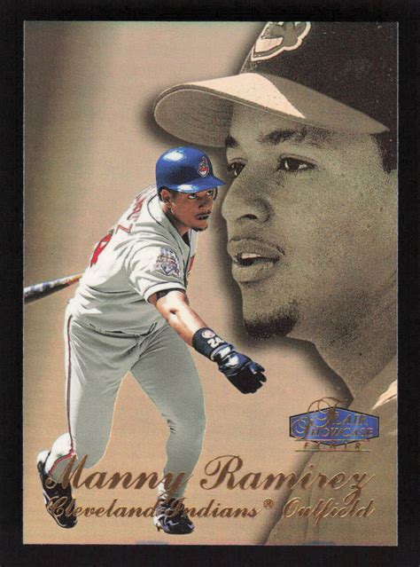 Flair Showcase Row Manny Ramirez Cleveland Indians Ebay