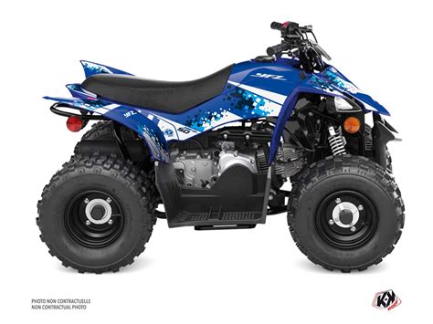 Yamaha Yfz Atv Hangtown Graphic Kit Blue Kutvek Kit Graphik