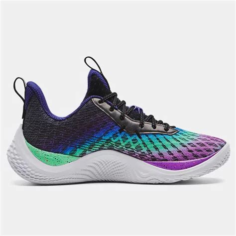 Jual Sepatu Basket Under Armour Curry Flow 10 Northern Lights Purple Original 3025621 500