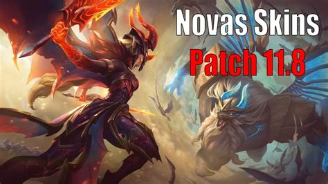 Novas Skins Gelo Sombrio Ca Ador De Drag Es Do Patch League