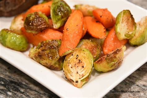 Roasted Brussel Sprouts And Carrot Medley ⋆ The Grain Free Kitchen Recipe Roasted Brussel