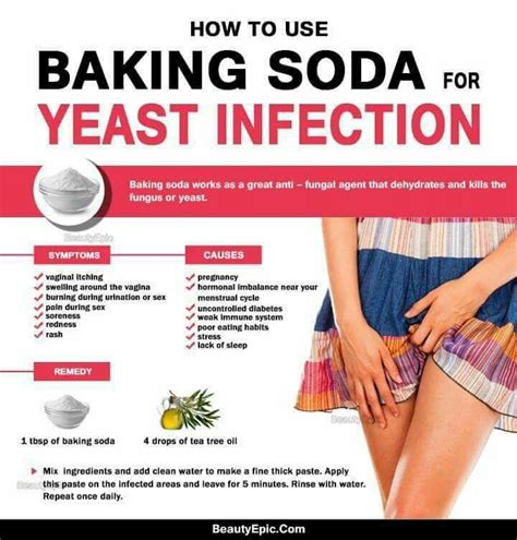 Baking Soda For Yeast Infection Treat Yeast Infection Yeast