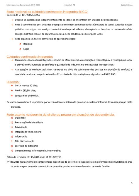 SOLUTION Enfermagem Comunit Ria E De Sa De P Blica Studypool