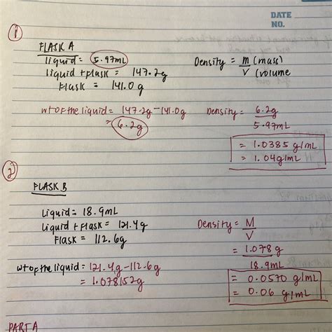 Solved A Flask Containing Ml Of A Liquid Weighs G With