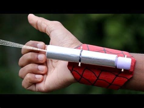 How To Make Spider Man Web Shooter Diy Functional Web Shooter