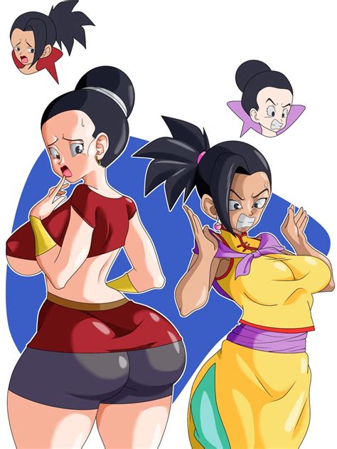 Rule 34 2girls Black Hair Body Swap Busty Chichi Clothed Dragon Ball Dragon Ball Super Dragon