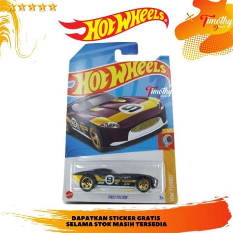 Ungu Hot Wheels Fast Felion Purple Tampo 9 賽車 蝦皮購物