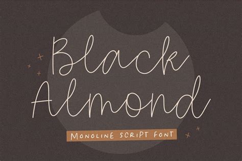 Black Almond Font · 1001 Fonts