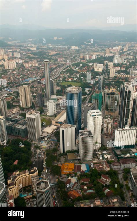 View from petronas towers hi-res stock photography and images - Alamy