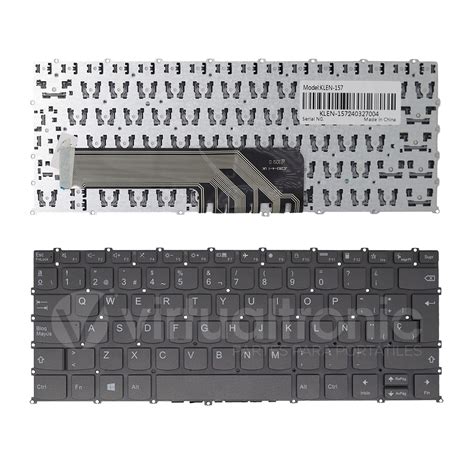 Teclado Lenovo Flex Iil Gris Espa Ol Oem Virtual Tronic