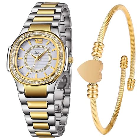 Reloj De Pulsera De Acero Inoxidable Para Mujer Inoxidable