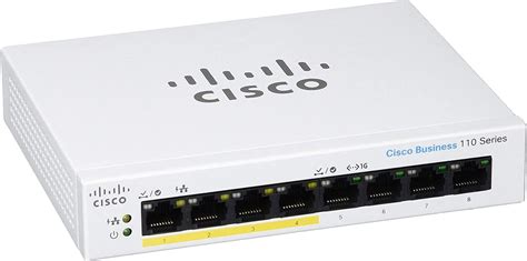 Cisco Business CBS110 8PP D Conmutador No Administrado GE De 8