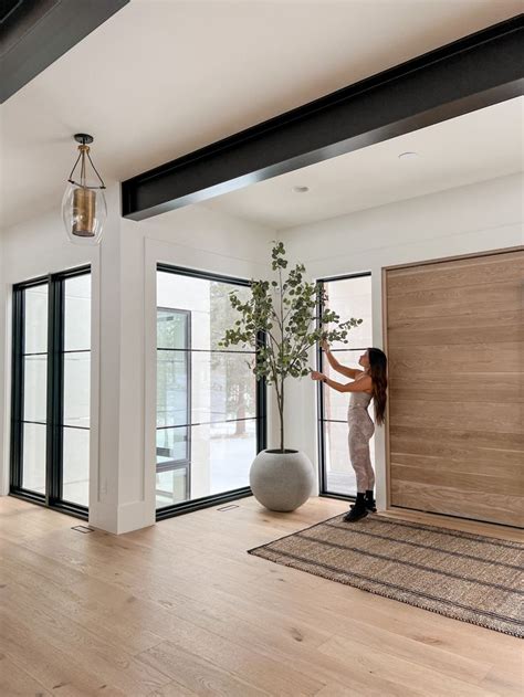 Crate And Barrel Sphere Plantermodern Planter Entryway Home Interior