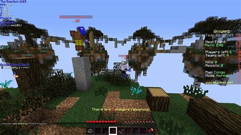 Sl N Sh Anti Knockback Teamkilling Skywars Youtube