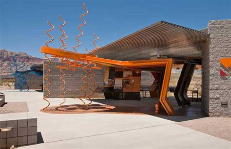 Red Rock Canyon Visitor Center Line And Space Llc Rethinking The Future Awards