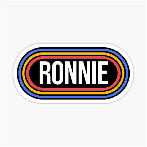 Ronnie Mac Stickers Redbubble