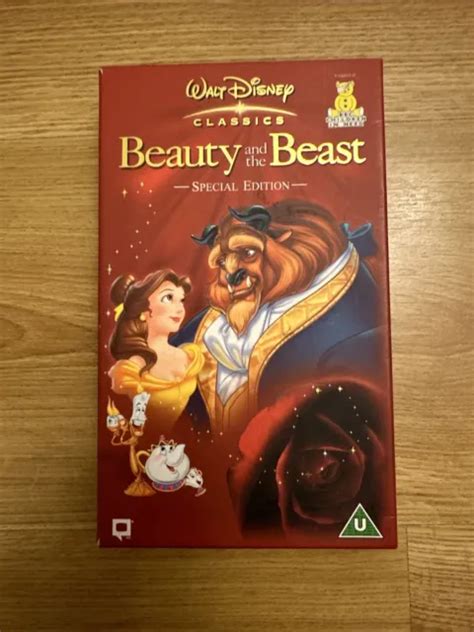 Disney Vhs Tapes Rare Special Edition Beauty And The Beast Vhs Tapes