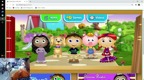 Super Why Game Youtube