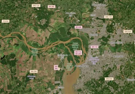 Metsul Divulga Fotos De Antes E Depois Da Enchente Na Região Geral