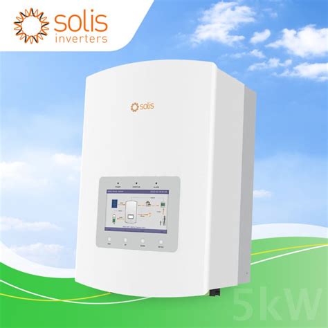 Solis Kw Hybrid Inverter S Eh P K L Series For Solar Power