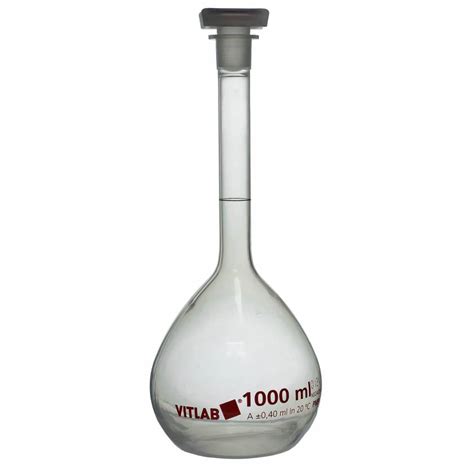 Brandtech Class A Pmp Volumetric Flask With Polypropylene Ns Stopper