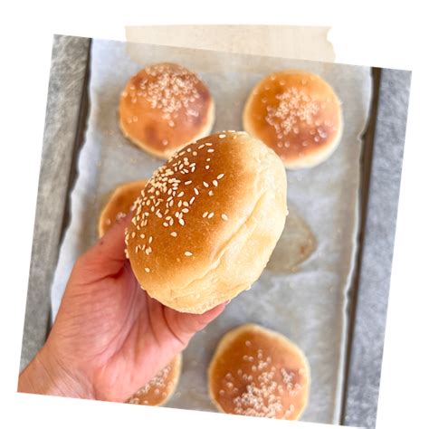 Brioche Burger Buns With Yeast Natashas Baking Recipe Burger