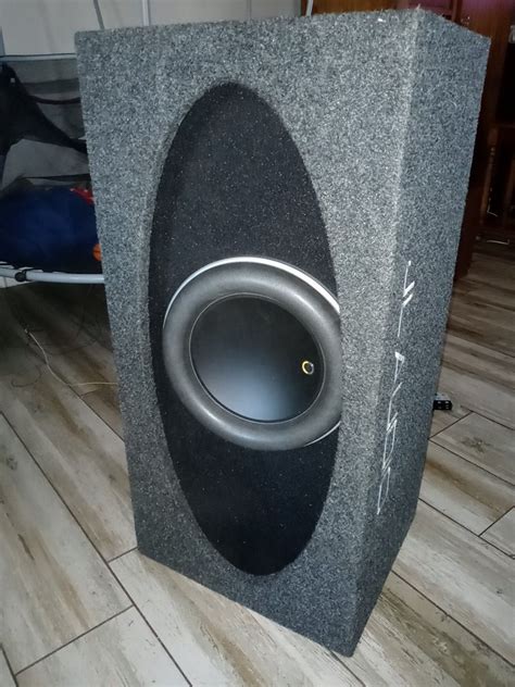 Jl Audio W7 Subwoofer Anniversary Edition In Custom Jl Audio Patented Box For Sale In Tolleson