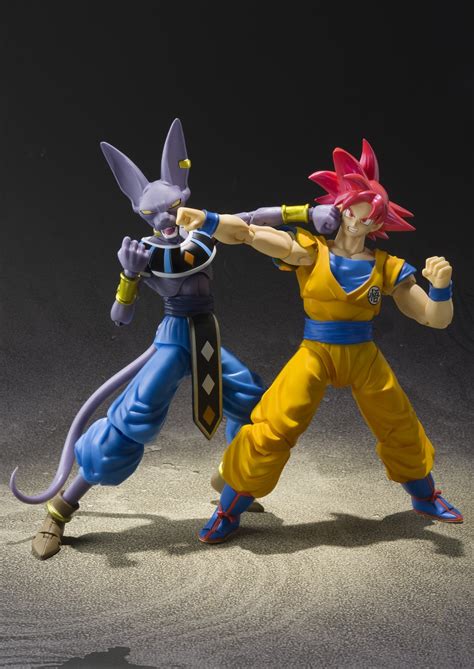 Bandai Tamashii Nations S H Figuarts Super Saiyan God Son Goku Dragon