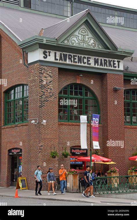 St Lawrence Market In Toronto In Ontario Canada Stock Photo Alamy