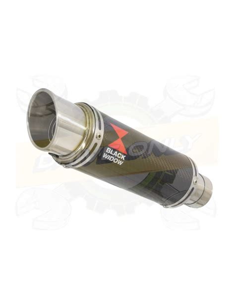 Zx R Decata Tube De Raccord Silencieux Gp Rond En Carbone Mm