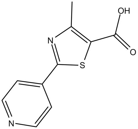 美国APExBIO中文官网 2 4 Pyridyl 4 methyl thiazole 5 Carboxylic Acid CAS