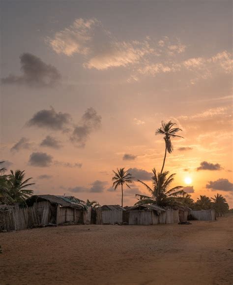 La route des pêches au Bénin de Ouidah au lac Ahémé Paysage d