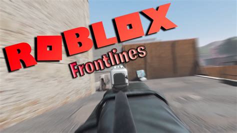 This Is Literally The Most Realistic Fps On Roblox Frontlines Youtube