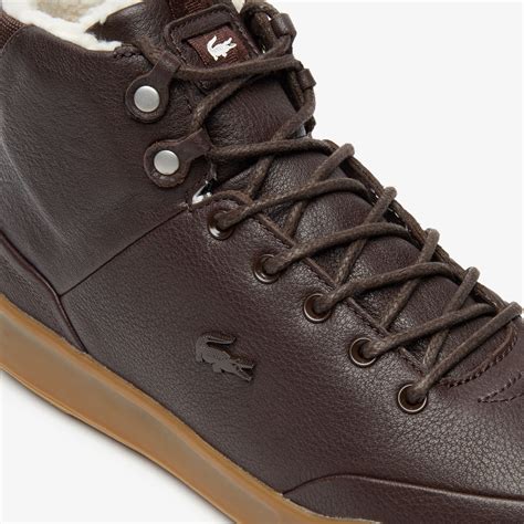 Mens Explorateur Thermo Leather Boots Lacoste