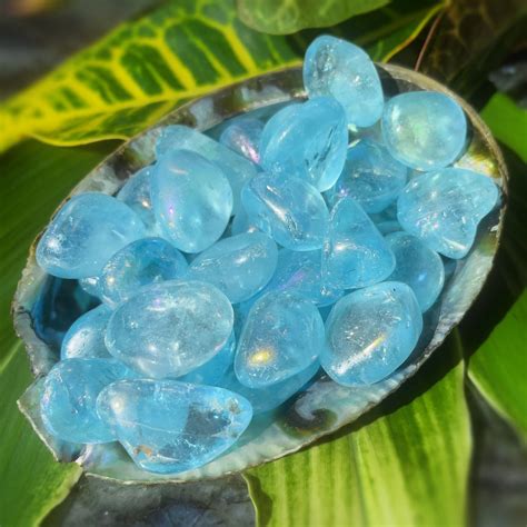 Aqua Aura Quartz Guide Properties And Meaning Sage Goddess