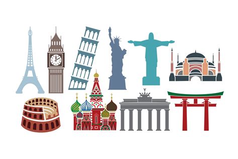 Famous Landmarks Graphic by rasol.designstudio · Creative Fabrica